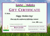 Gift Certificates now available